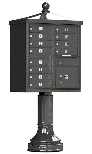 12 Door CBU Mailbox Vogue Traditional