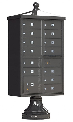 13 Door CBU Mailbox Vogue Traditional