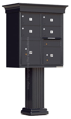 4 Door CBU Mailbox Classic Vogue