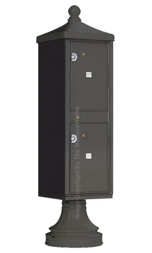 2 Door Parcel Locker Traditional Vogue