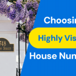 house numbers visibility