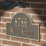 illuminated house numbers