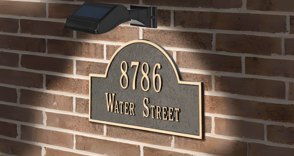 The Best Lighted Address Plaques: Solar, Battery, and Reflective Signs for Any Home