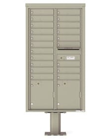 4c Pedestal Mailboxes Plus Parcel Lockers Drop Boxes 4c Commercial 16 29 Door Pedestal Mailbox Units