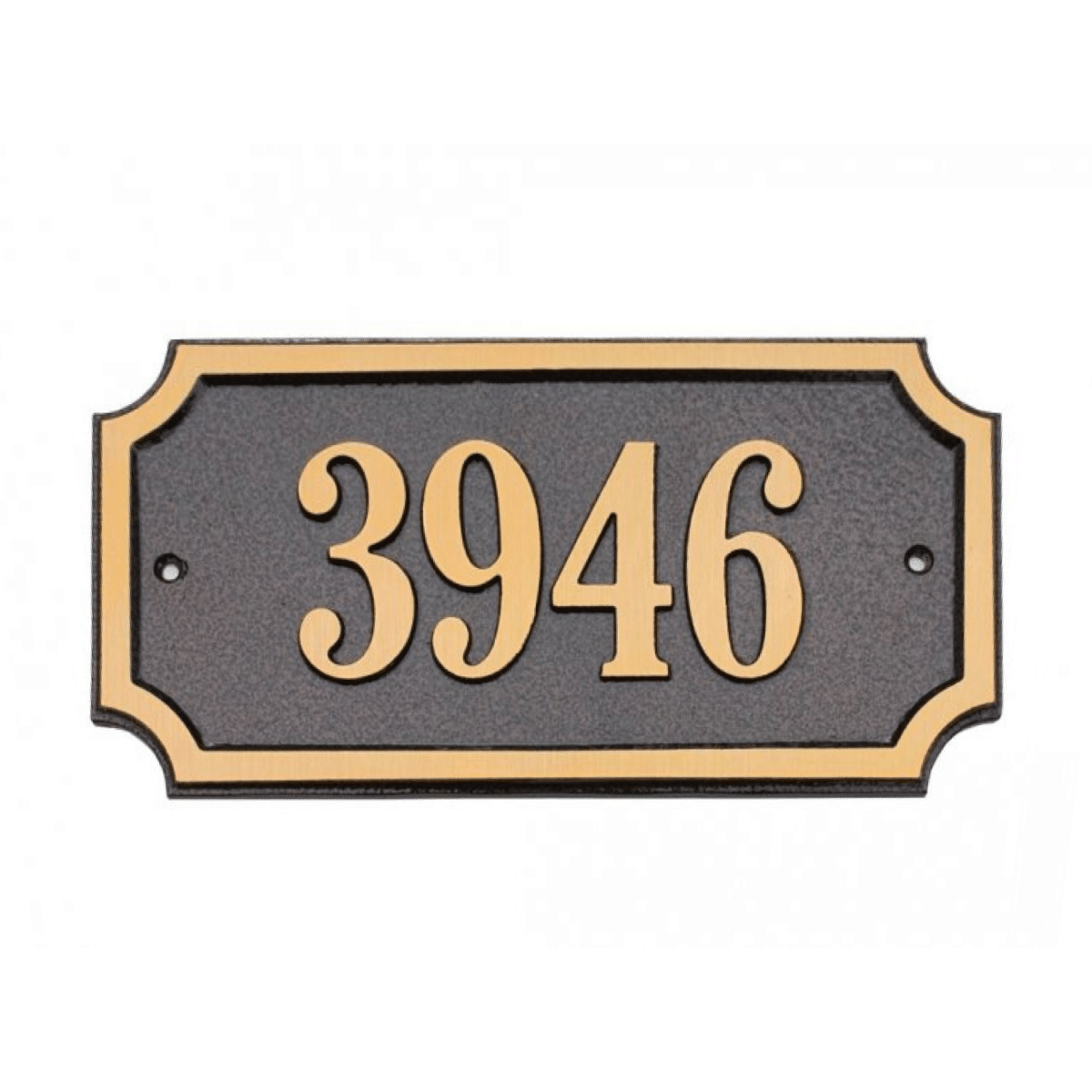 Majestic Solid Brass Chamford Address Plaques Product Image