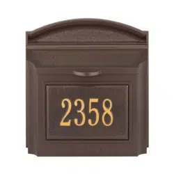 Whitehall Wall Mount Mailbox with Removable Locking Insert Featured Image