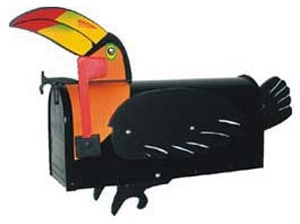 Toucan Novelty Mailbox