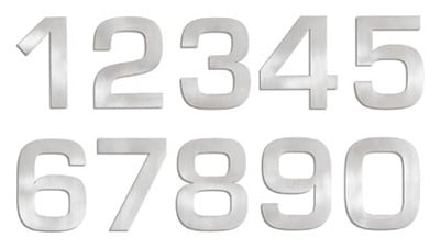 Blomus Signo Stainless House Numbers