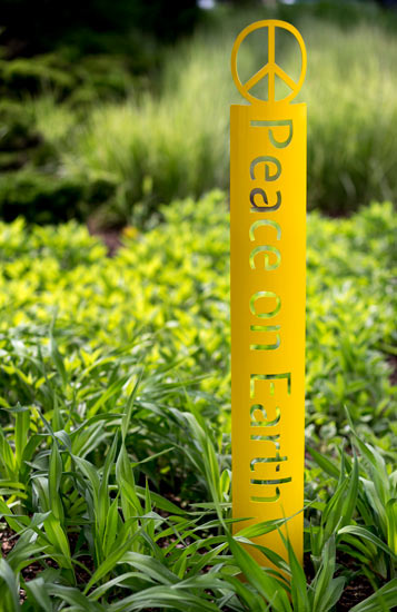 Majestic Peace On Earth Garden Stake