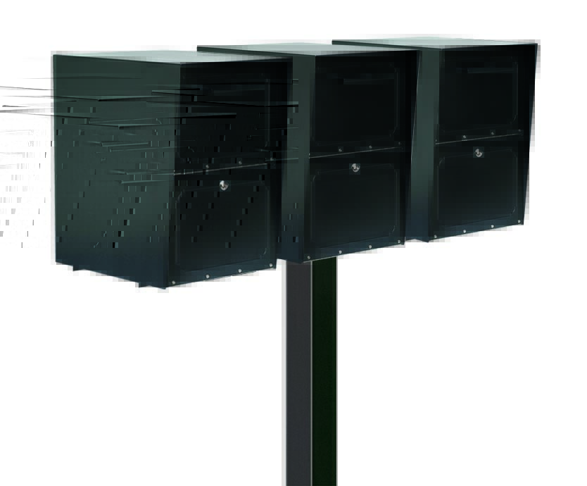 Large Oasis Locking Drop Boxes with Tri Standard Post Product Image
