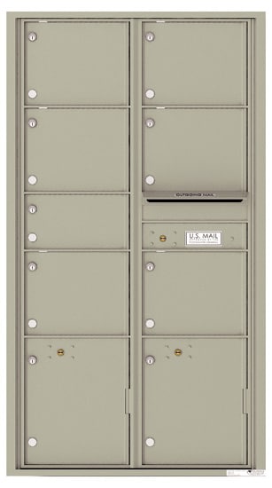 4C16D07 Front Private Distribution 4C Mailboxes
