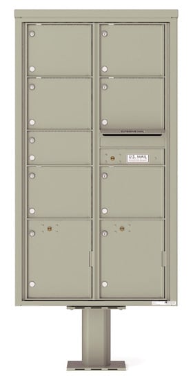 4C16D07-P Commercial 4C Pedestal Mailboxes