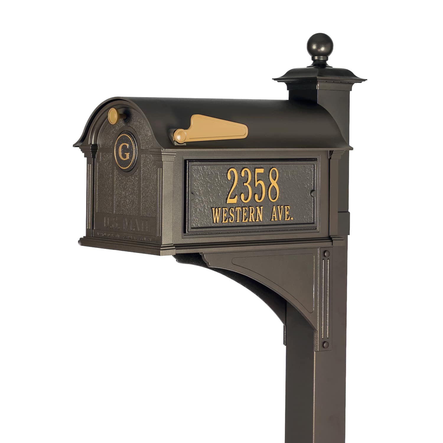 Whitehall Balmoral Monogram Mailbox Package Product Image