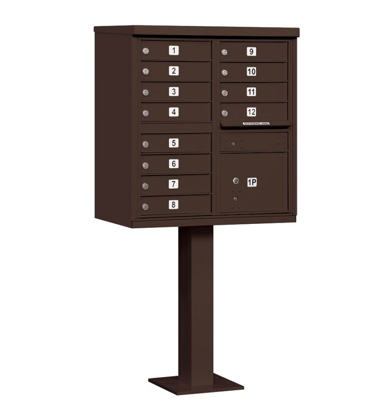 Salsbury Mailbox 3312 - 12 Door Commercial CBU Mailboxes
