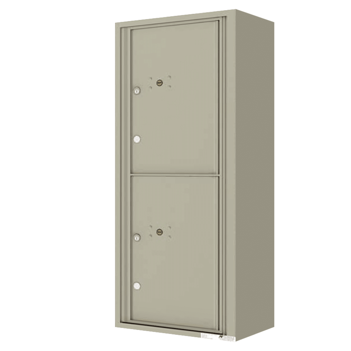 Florence Surface Mount 4C Horizontal Mailbox – 2 Parcel Lockers – Front Loading – 12 Doors High – Private Access Product Image