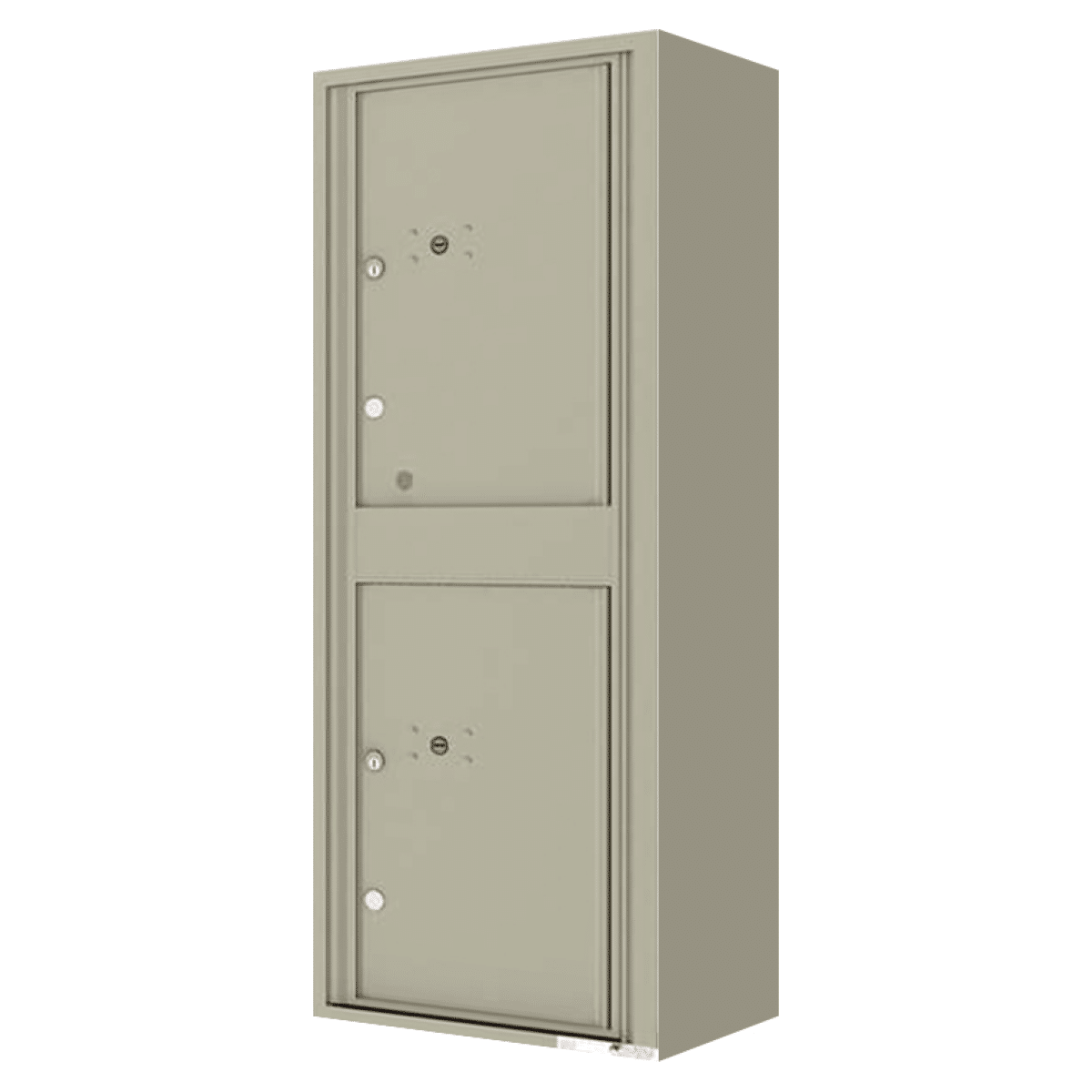 Florence Surface Mount 4C Horizontal Mailbox – 2 Parcel Lockers – Front Loading – 13 Doors High – Private Access Product Image