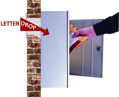 Florence Letter Drop with Collection Box
