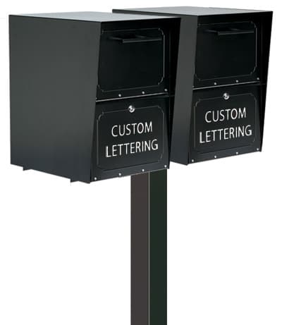 Oasis Drop Boxes Dual Standard Post