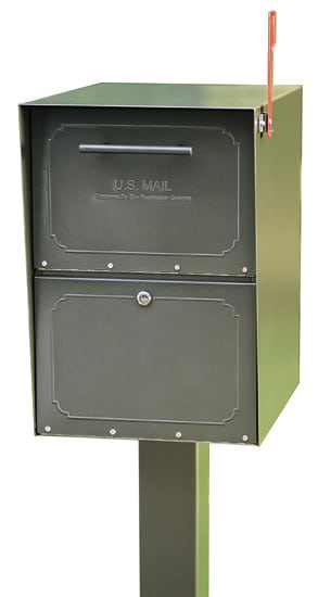 Medium Oasis Classic Locking Mailbox with Standard Post Product Image