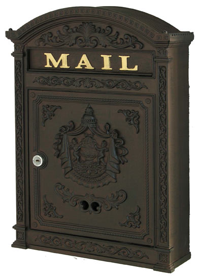 Ecco 6 Victorian Wall Mount Mailbox Product Image
