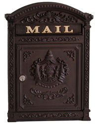 Ecco 6 Wall Mount Rust Brown