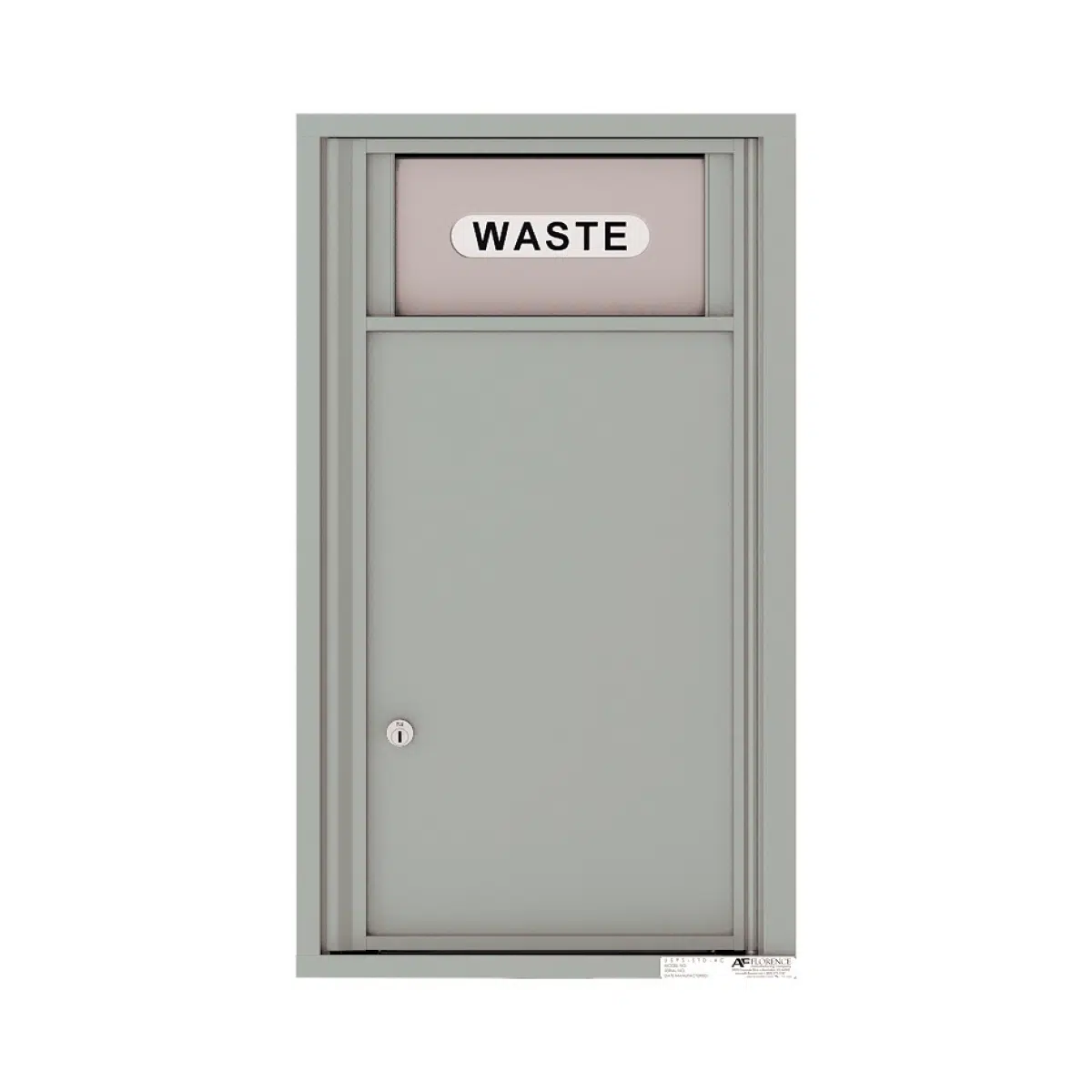 4C Mailboxes 4C09S-Bin Trash and Recycling Bin Product Image