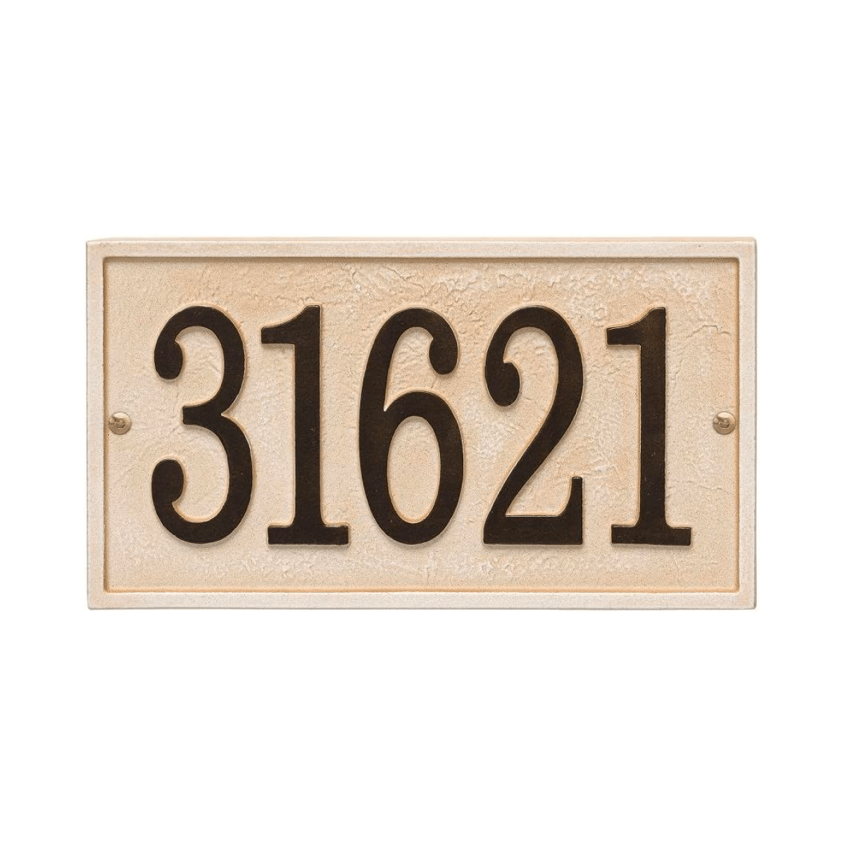 Whitehall Stonework Rectangle Address Plaques Product Image