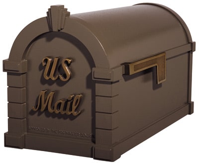 Signature Keystone Post Mount Locking Mailbox Product Image
