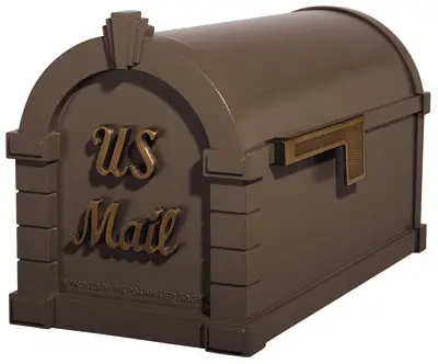 Signature Keystone Post Mount Locking Mailbox Product Image