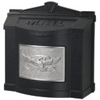 Gaines Eagle Wall Mount Black Nickel