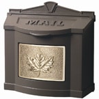 Gaines Leaf Wall Mount Bronze Brass