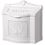Gaines Leaf Wall Mount All White
