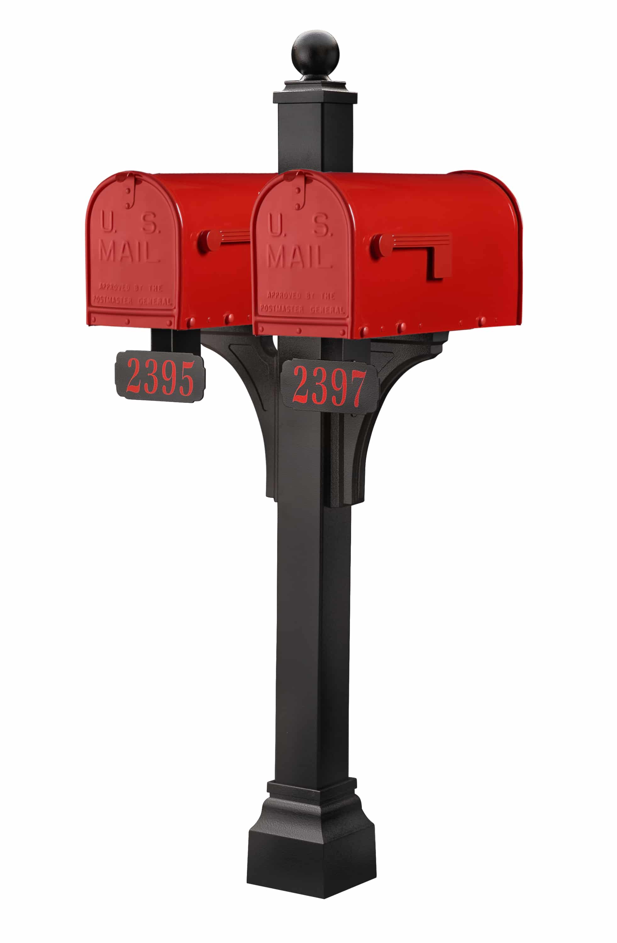 Janzer Mailboxes with Dual Mount Post Product Image