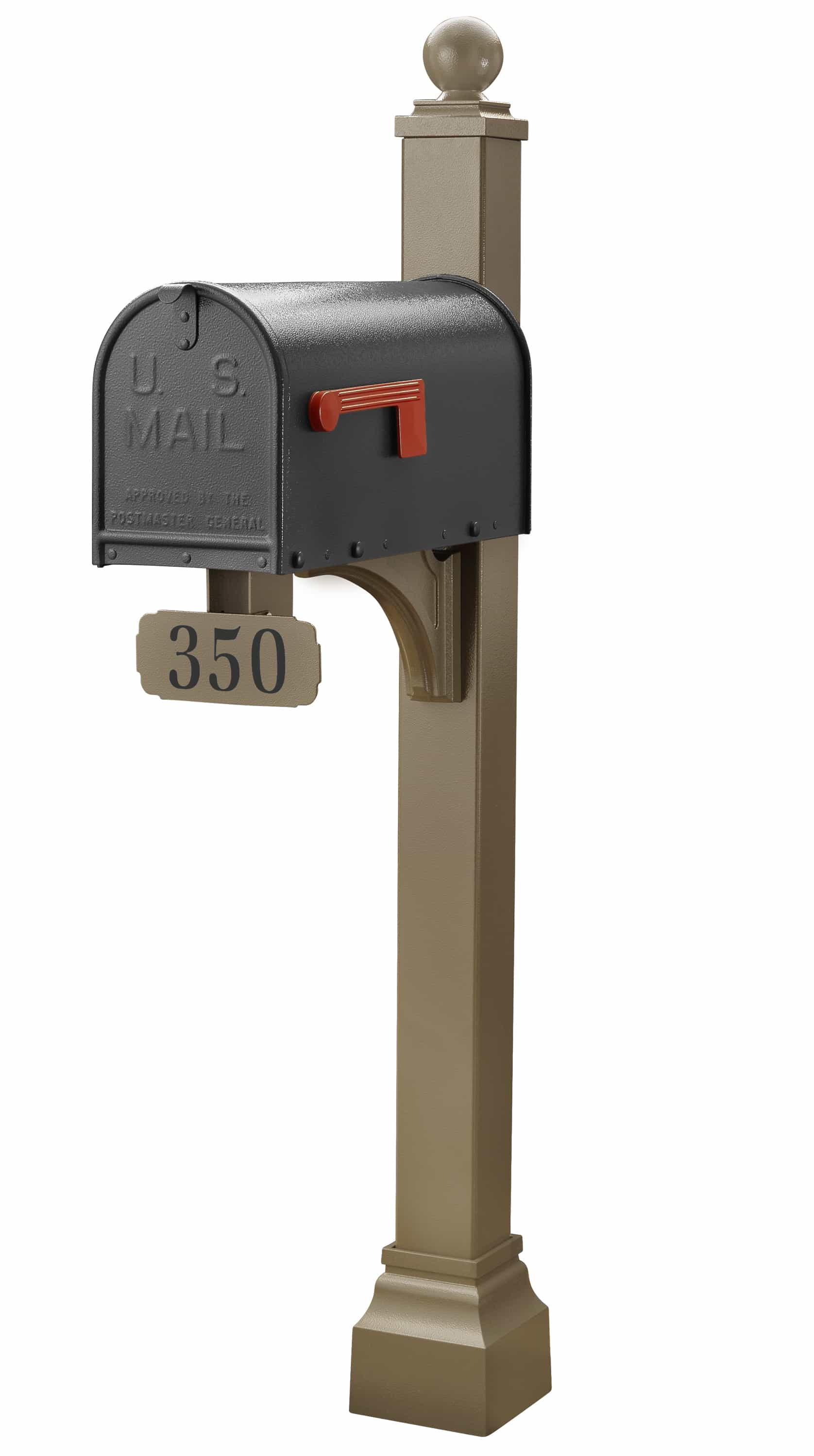 Janzer Mailbox with Post for Sale Product Image