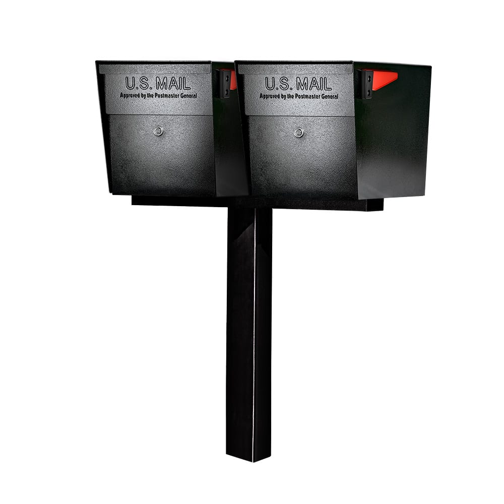 Mail Boss Dual Mount Locking Mailboxes with Post Product Image