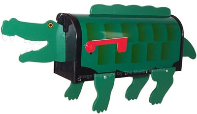 Crocodile Novelty Mailboxes
