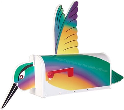 Dolphin Mailbox Post Mount Handmade by More Than A Mailbox 