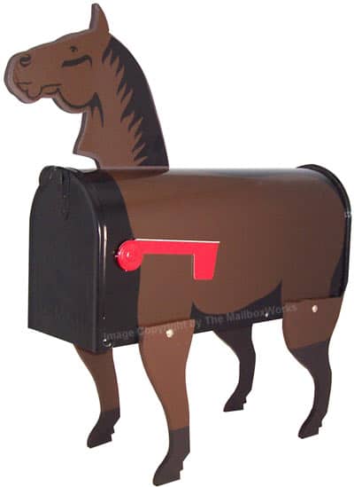 Horse Novelty Mailbox