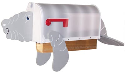 Manatee Novelty Mailboxes