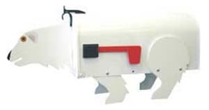Polar Bear Novelty Mailbox
