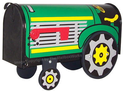 Tractor Novelty Mailbox