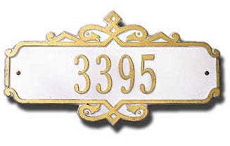 Whitehall Coventry Address Plaque