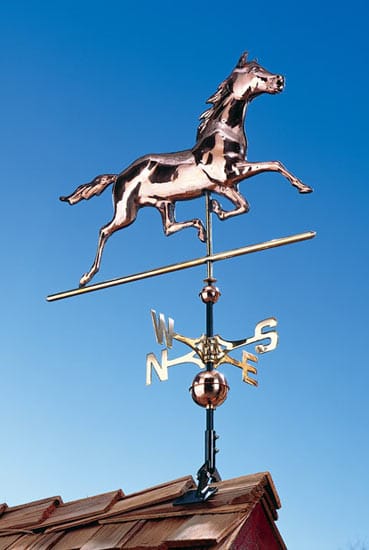 Whitehall Copper Horse Classic Weathervane