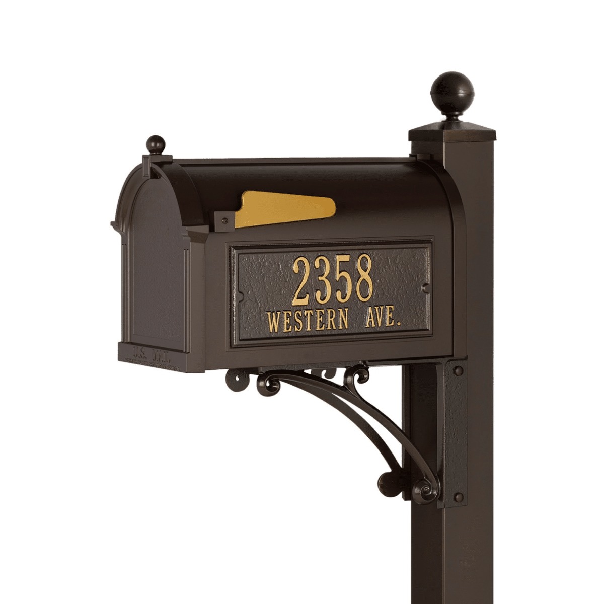 Hacienda Series | 6 House Address Mailbox Letters