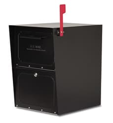 Oasis Locking Mailbox Black