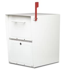 Oasis Locking Mailbox White