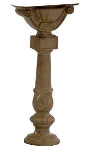 Victorian Pedestal Mailbox Post Antique Moccasin