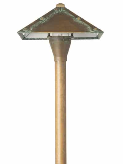 America's Finest Cottage Brass Pathway Lighting