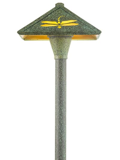 America's Finest Dragonfly Stencil Pathway Lighting