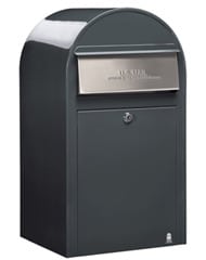 Bobi Grande Front Access Mailboxes Grey